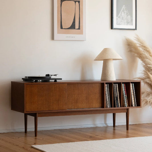 CREDENZA VINTAGE VINILI E SLIDE