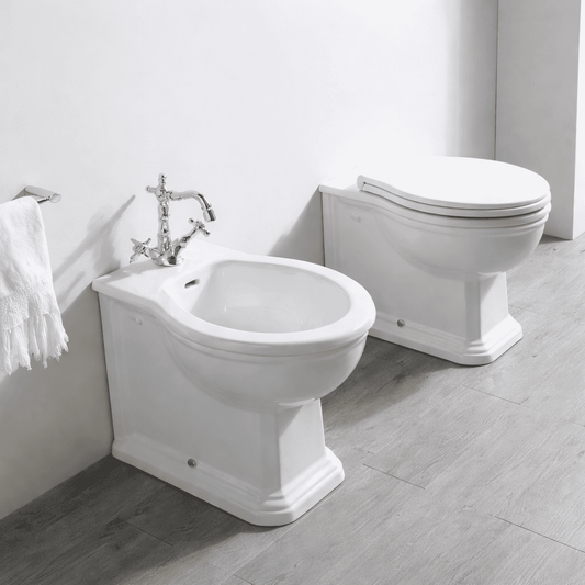 OLYMPIA CERAMICA - IMPERO WC e BIDET in ceramica sanitaria