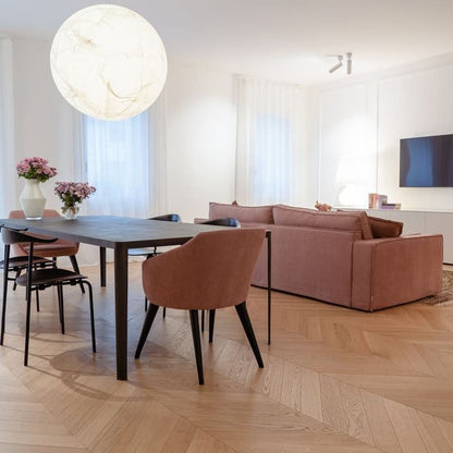 LISTELLO PARQUET PREFINITO IN ROVERE EUROPEO PER POSA A SPINA FRANCESE 45°