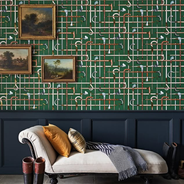 BASTONI - FORNASETTI (64,60 €/m2 - prezzo al rullo)