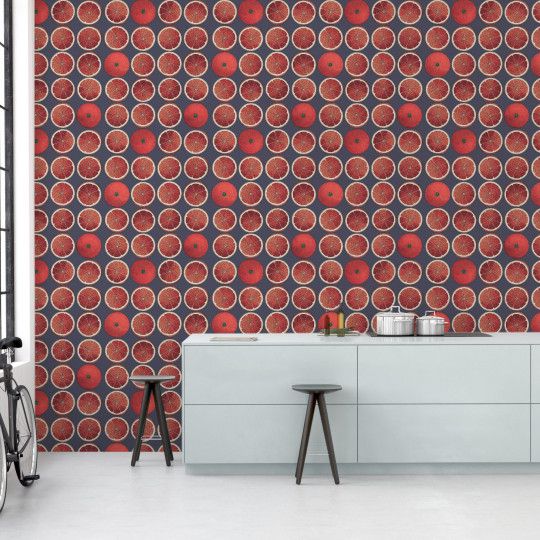ARANCE - FORNASETTI (51,90 €/m2 - prezzo al rullo)