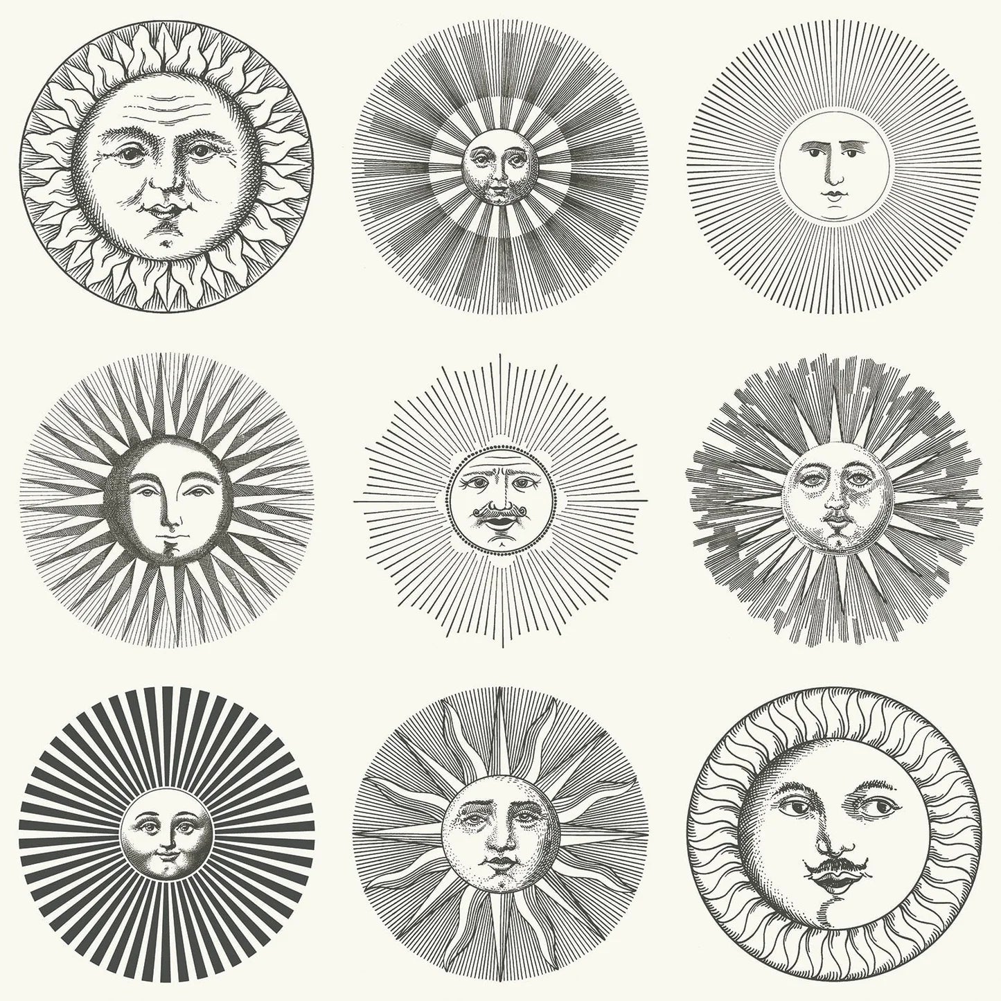 SOLI - FORNASETTI (54,80 €/m2 - prezzo al rullo)