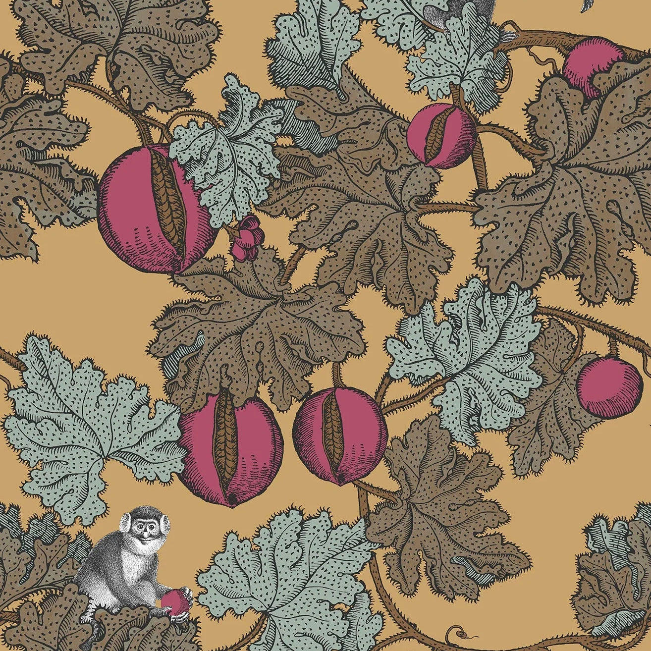 FRUTTO PROIBITO - FORNASETTI  (46.15 €/m2 - prezzo al rullo)