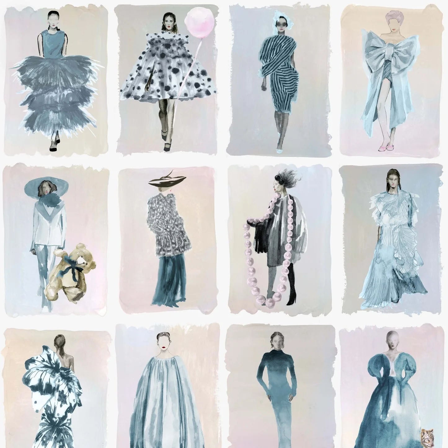 CAROSELLO DELL' ALTA MODA - (50,70 €/m2 - prezzo al rullo)