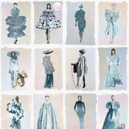 CAROSELLO DELL' ALTA MODA - (50,70 €/m2 - prezzo al rullo)