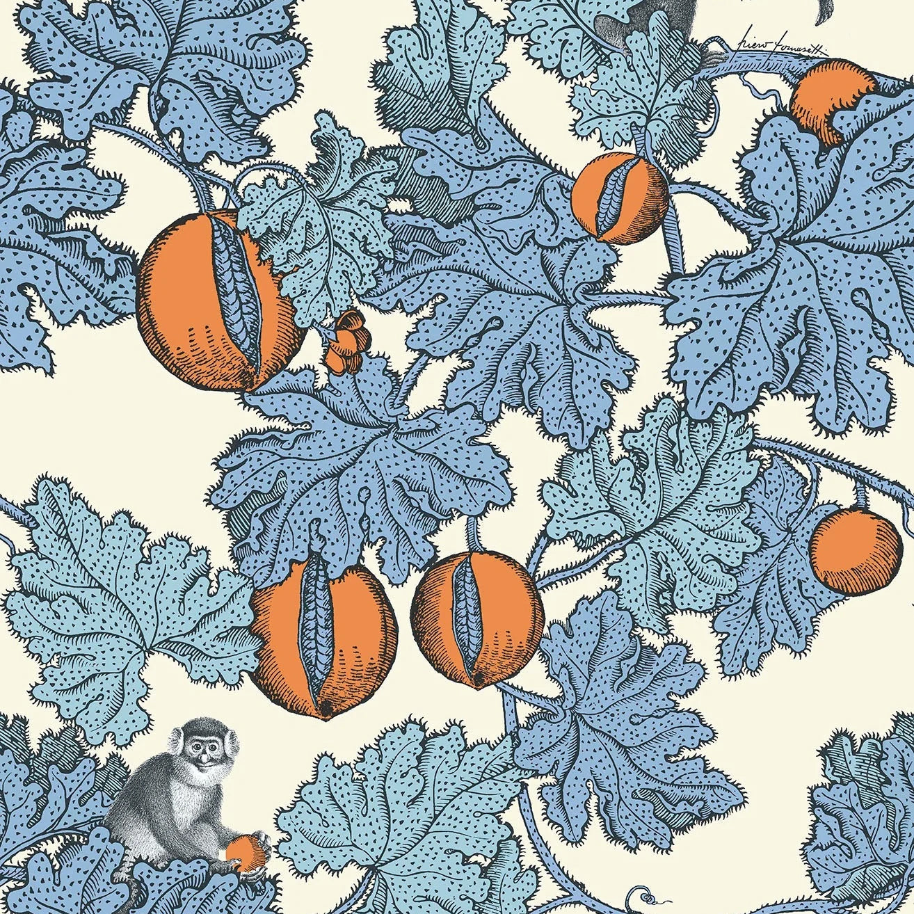 FRUTTO PROIBITO - FORNASETTI  (46.15 €/m2 - prezzo al rullo)