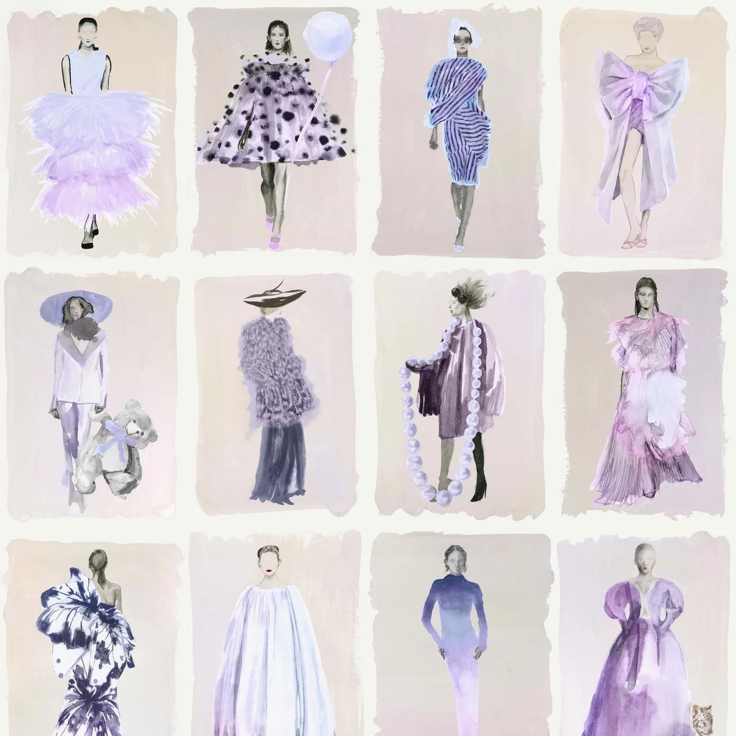 CAROSELLO DELL' ALTA MODA - (50,70 €/m2 - prezzo al rullo)