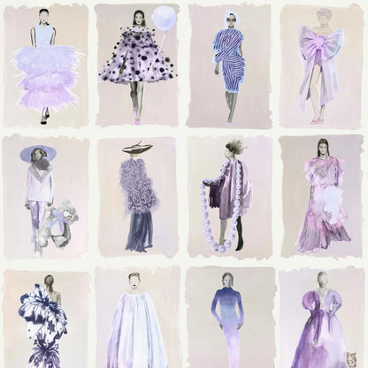 CAROSELLO DELL' ALTA MODA - (50,70 €/m2 - prezzo al rullo)