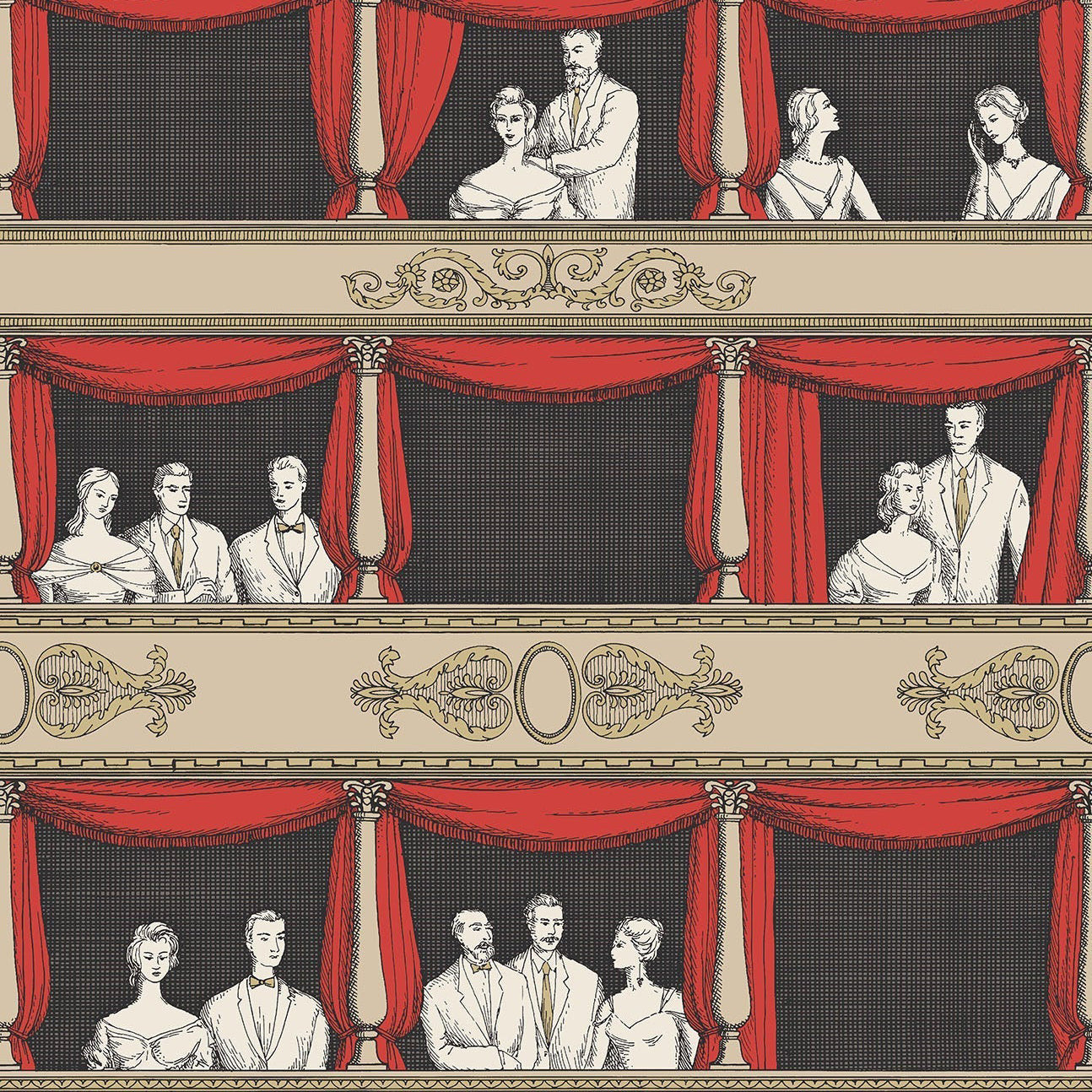 TEATRO - FORNASETTI (41.30 €/m2 - prezzo al rullo)