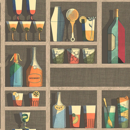 COCKTAIL - FORNASETTI (56,50 €/m2 - prezzo al rullo)