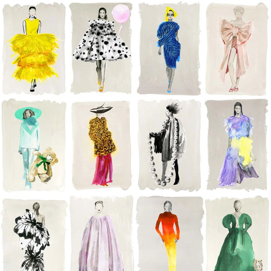 CAROSELLO DELL' ALTA MODA - (50,70 €/m2 - prezzo al rullo)
