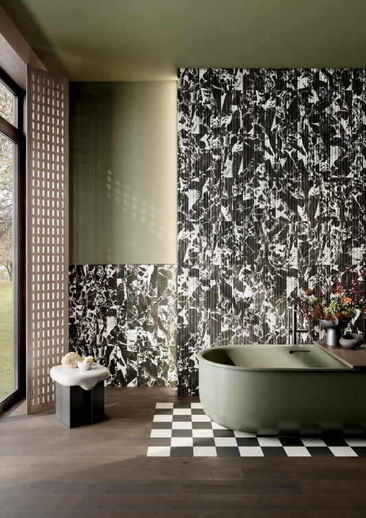 QUINTESSENZA - TEMPO  Rivestimento ceramico in pasta bianca