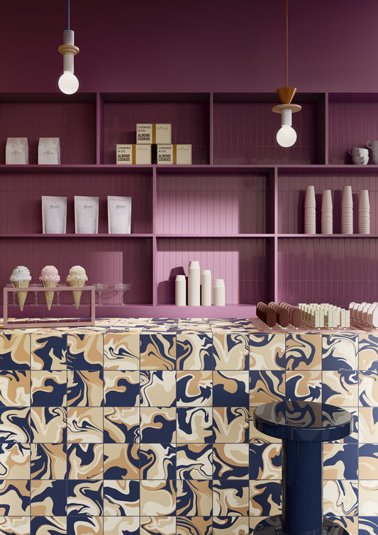 QUINTESSENZA - FLUID  Rivestimento in Gres Porcellanato