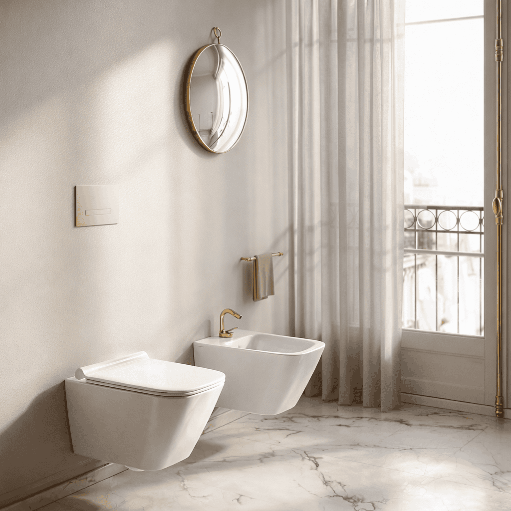CATALANO - GREEN WC e BIDET in ceramica sanitaria