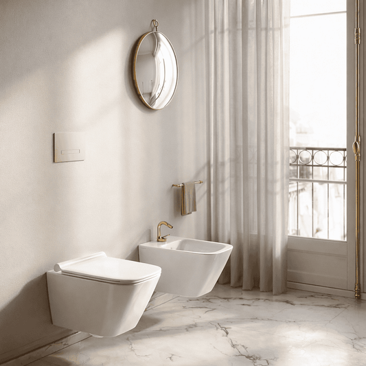 CATALANO - GREEN WC e BIDET in ceramica sanitaria