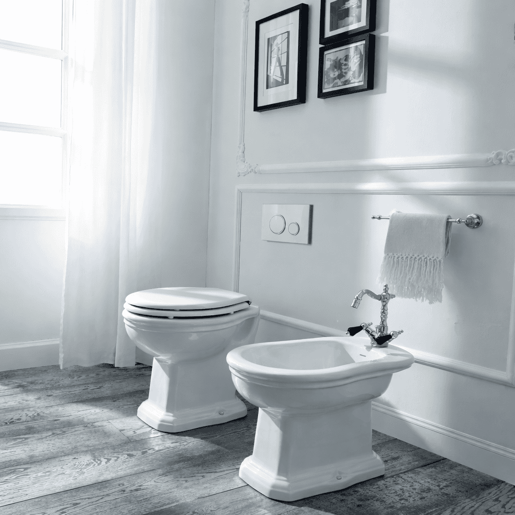 OLYMPIA CERAMICA - IMPERO WC e BIDET in ceramica sanitaria