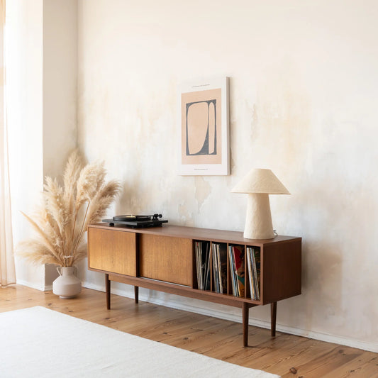 CREDENZA VINTAGE VINILI E SLIDE