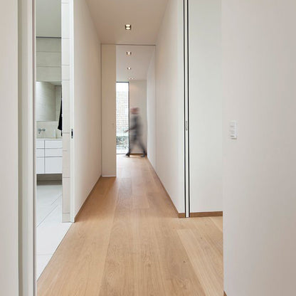 PLANCE PARQUET PREFINITO IN ROVERE EUROPEO PER POSA A CORRERE