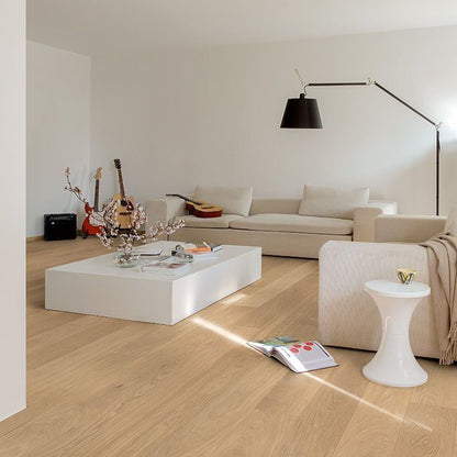 PLANCE PARQUET PREFINITO IN ROVERE EUROPEO PER POSA A CORRERE