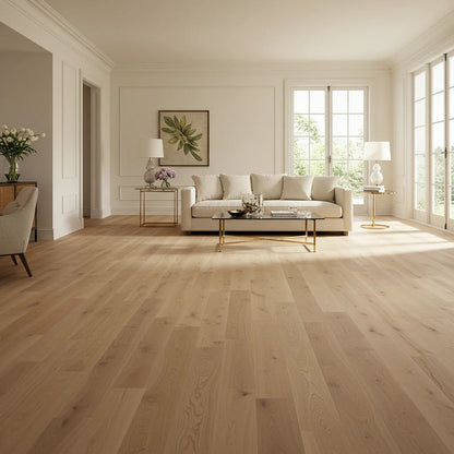 PLANCE PARQUET PREFINITO IN ROVERE EUROPEO PER POSA A CORRERE