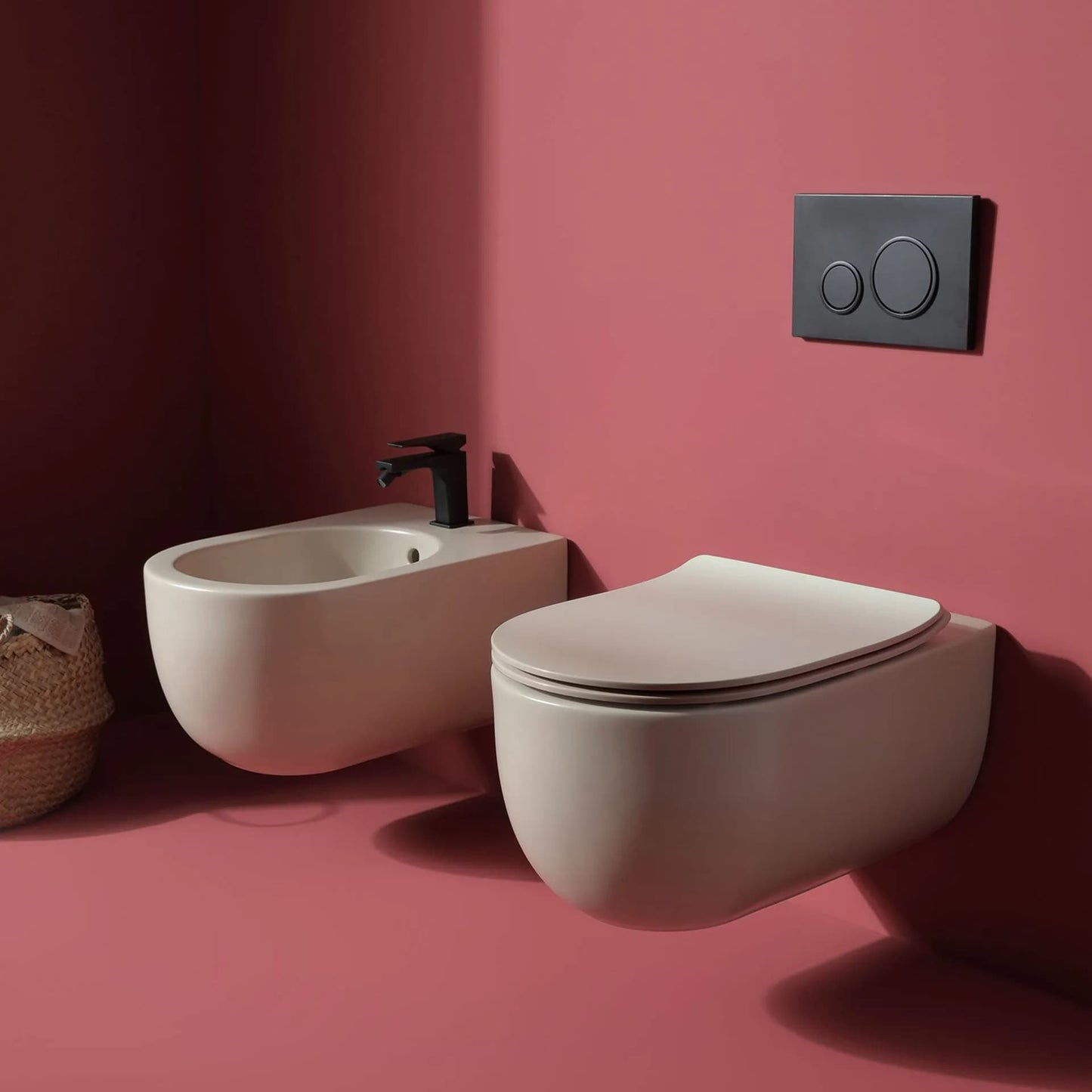 OLYMPIA CERAMICA - VITTORIA WC e BIDET in ceramica sanitaria