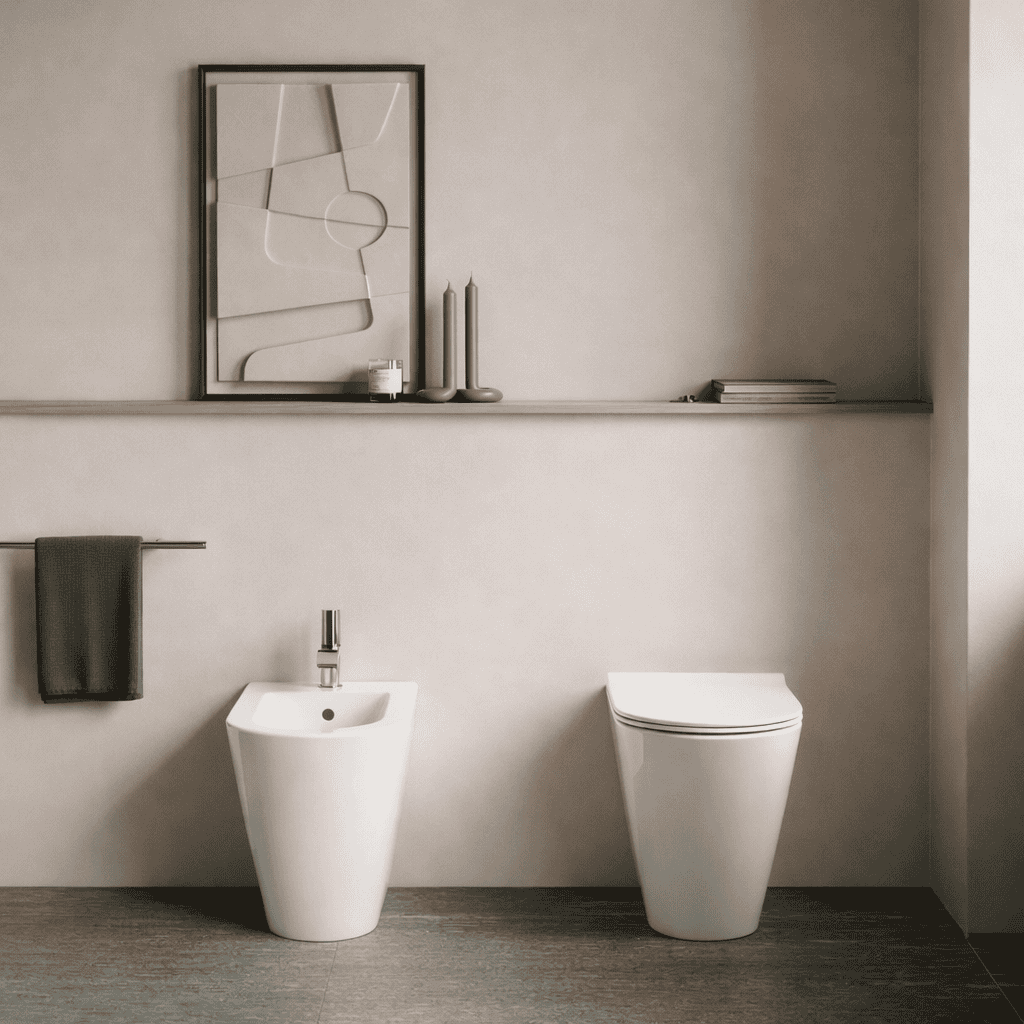 CATALANO - ZERO WC e BIDET in ceramica sanitaria